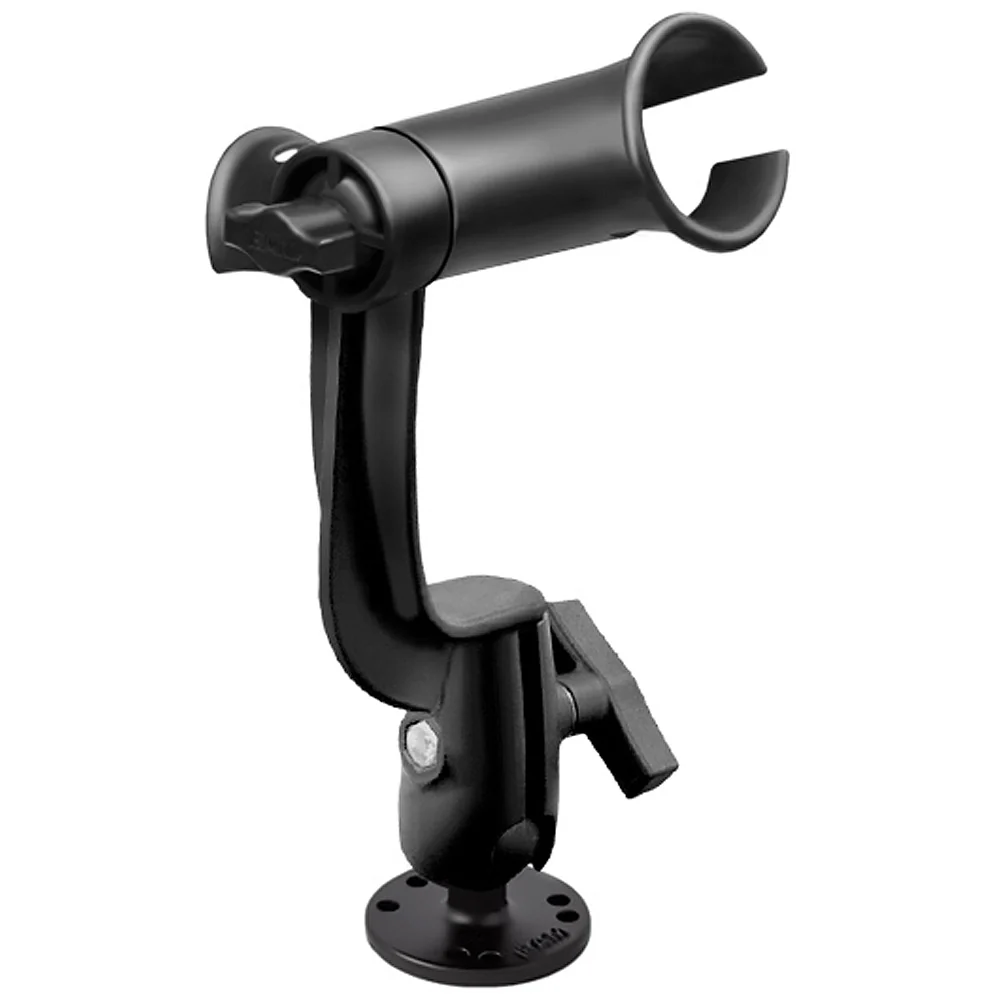 RAM Mount Ram Tube Jr. Rod Holder w/ RAM-ROD Revolution Ratchet/Socket System [RAP-390-RBU] - Fashionser