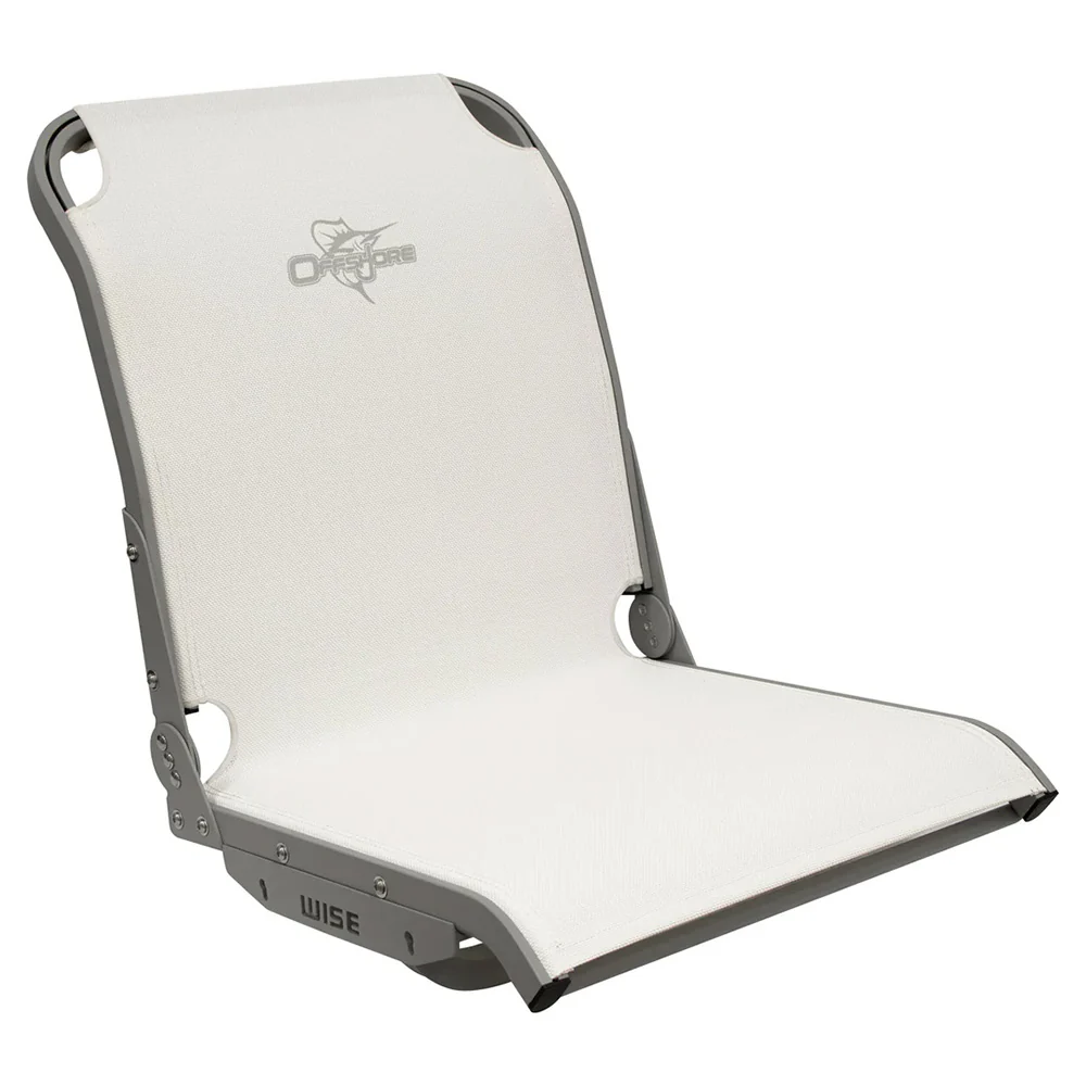 Wise 3374 Aero X Cool-Ride Mesh Mid-Back Boat Seat - White [3374-784] - Fashionser