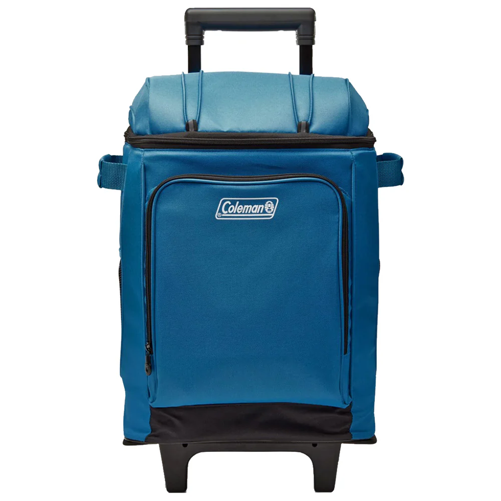 Coleman CHILLER 42-Can Soft-Sided Portable Cooler w/Wheels - Deep Ocean [2158120] - Fashionser