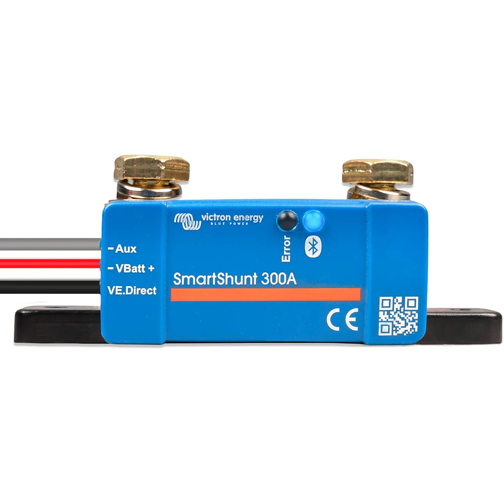 Victron SmartShunt 300A IP65 Bluetooth Battery Monitor [SHU065130050] - Fashionser