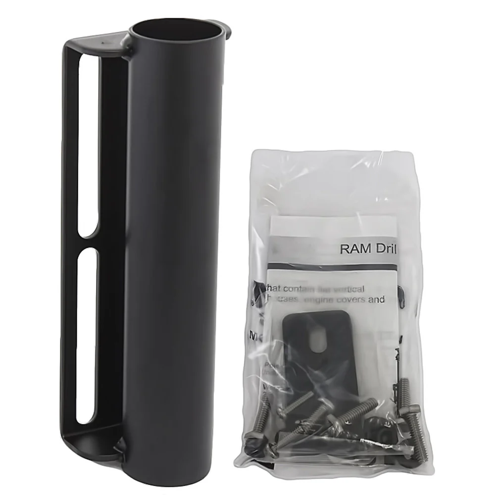 RAM Mount Universal Flat Surface Vertical Drill-Down Laptop Mount Base [RAM-VB-181] - Fashionser