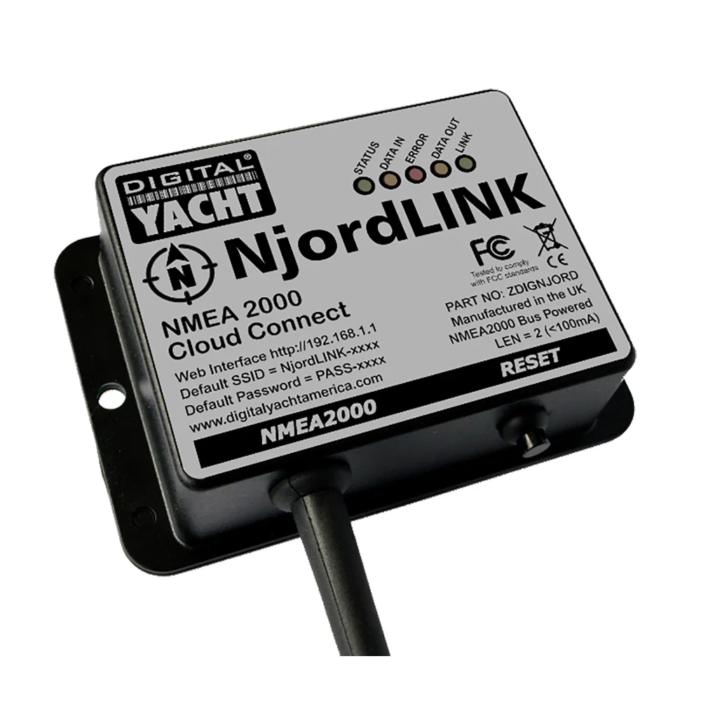 Digital Yacht NjordLINK NMEA 2000 Cloud Gateway [ZDIGNJORD] - Fashionser