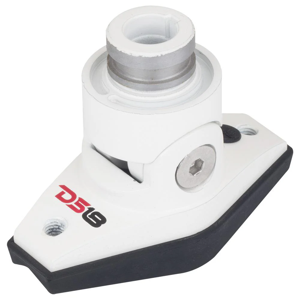 DS18 HYDRO Tube Mounting Bracket V2 - White [TMBRX/WH] - Fashionser