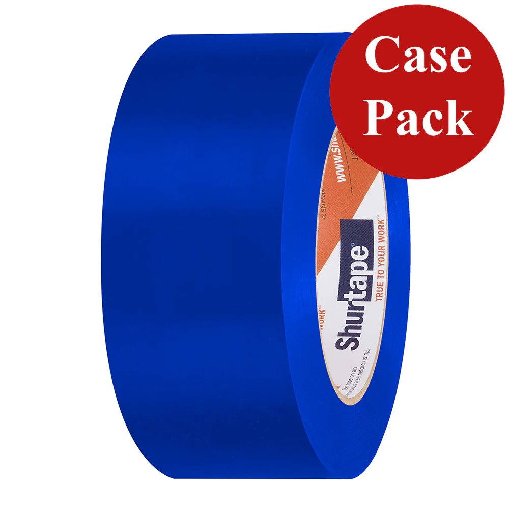 Shurtape UV-Resistant Marine Hull Preservation Tape - 48MM - 33M Roll - Straight Edge Blue *Case of 24 Rolls* [105746C] - Fashionser