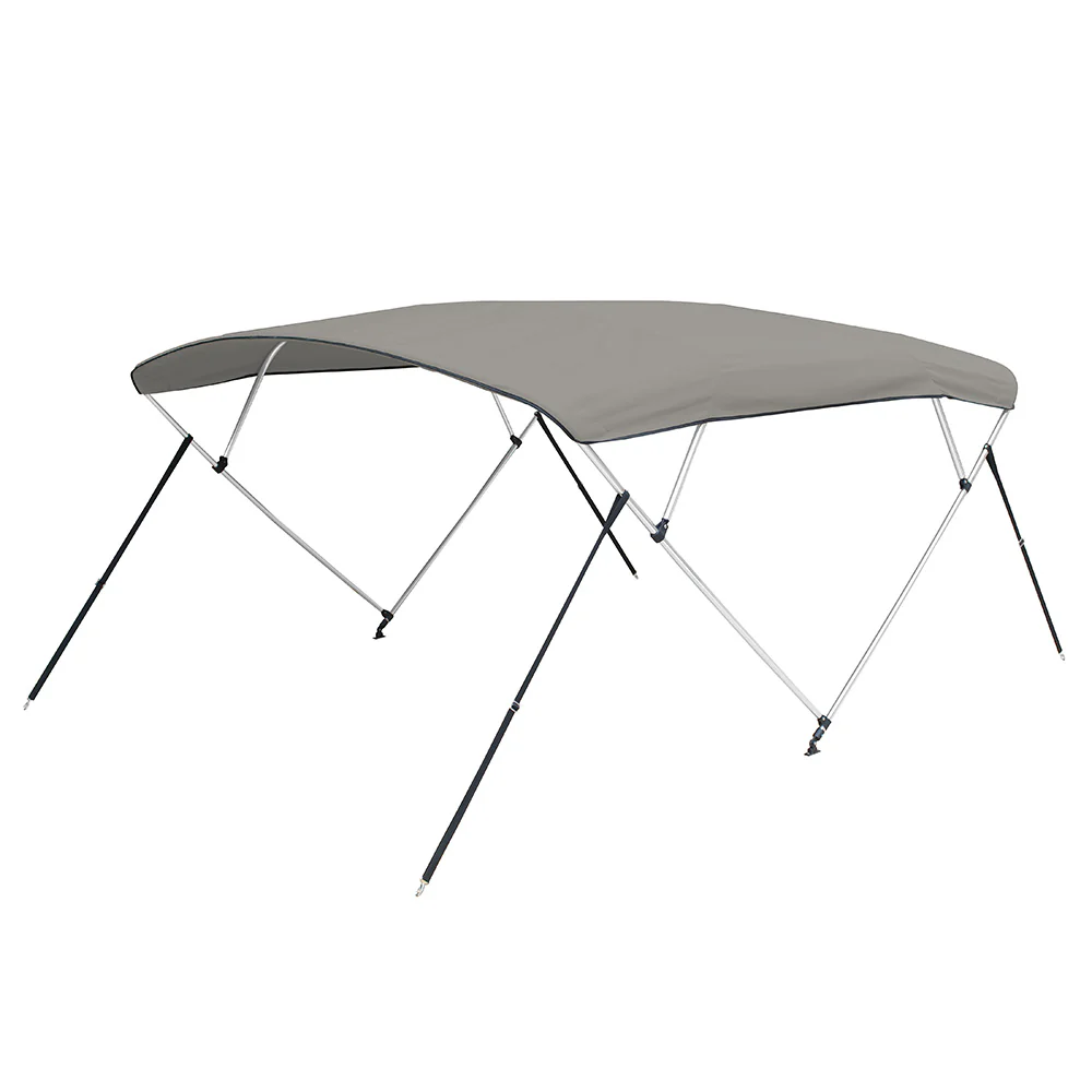 Carver 3 Bow 5481U Bimini Top with Boot - Cadet Grey Acrylic [A5481UB-10] - Fashionser