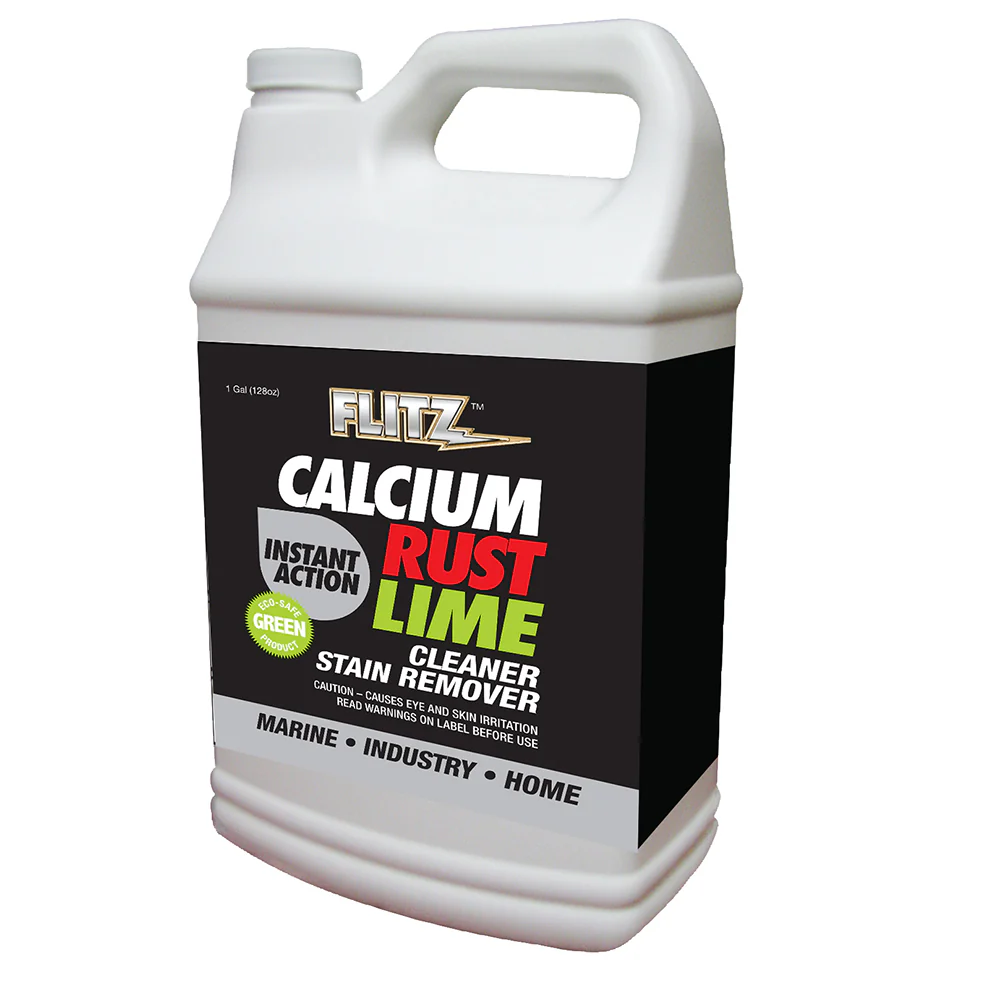 Flitz Instant Calcium, Rust & Lime Remover - Gallon Refill [CR 01610] - Fashionser