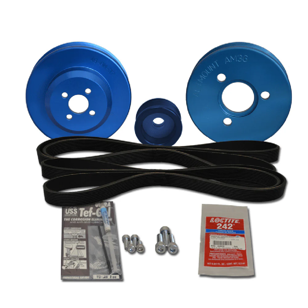Balmar Pulley Kit f/Yanmar 3JH5, 3JH4-E, 4JH4-E, 4JH5, 4JH5-E [48-YSP-3JH-A] - Fashionser
