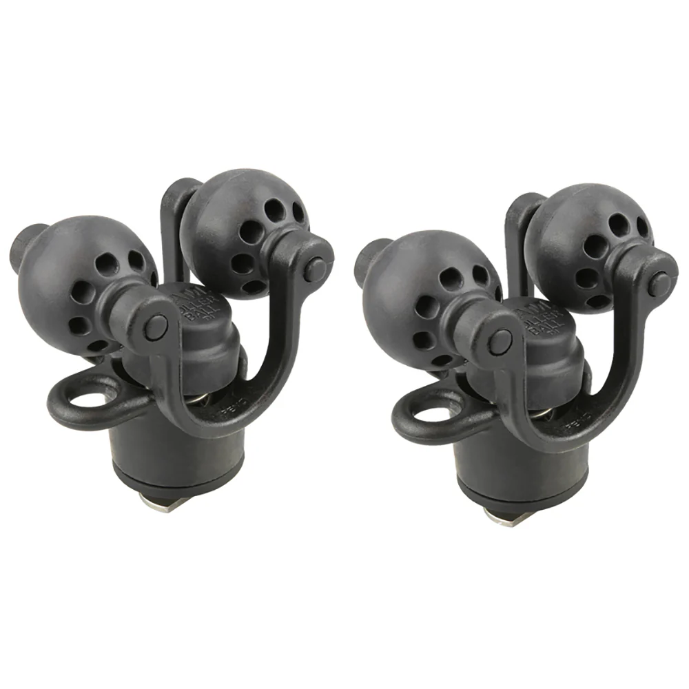 RAM Mount 2-Pack RAM Roller-Ball Paddle  Accessory Holder [RAP-412-2] - Fashionser