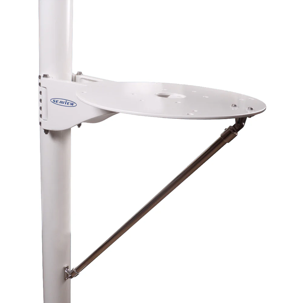 Seaview Mast Platform f/KVH M7/TV6  Intellian i6/D6 [SM-24-A] - Fashionser