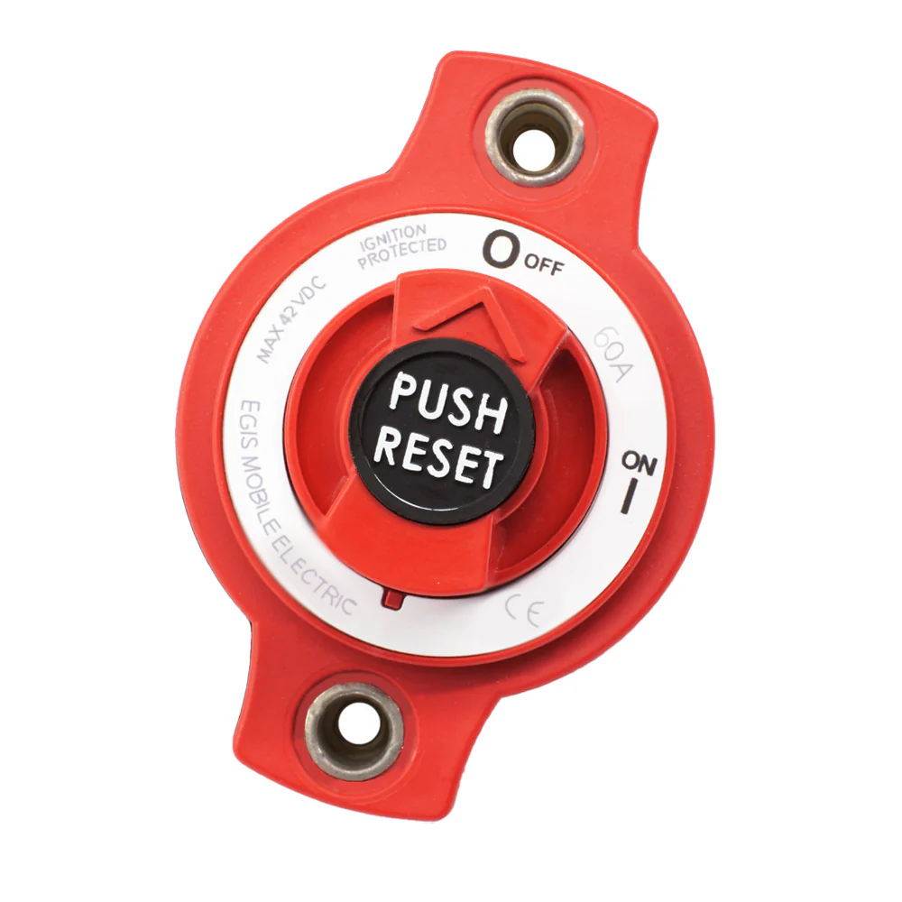 Egis 60A Panel Mount Mini Circuit Breaker [4701-60] - Fashionser