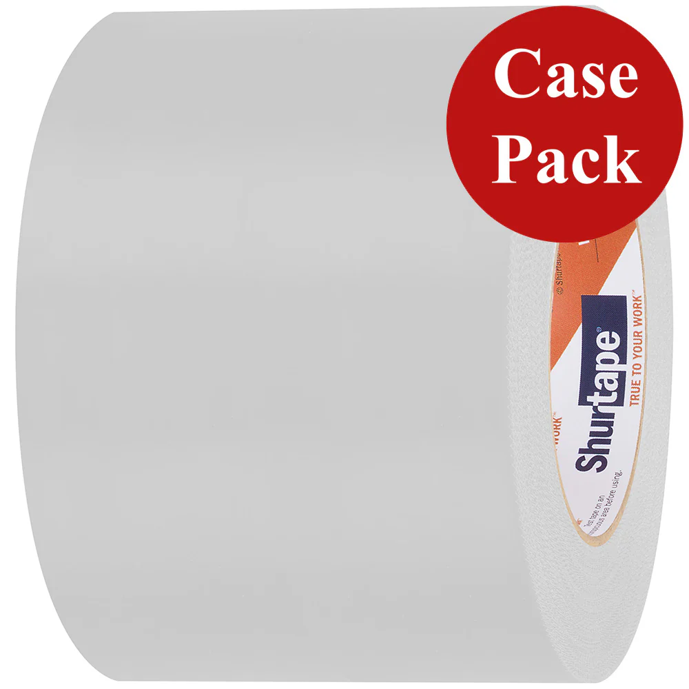 Shurtape UV-Resistant Marine Heat Shrink Tape - 96MM x 55M Roll - Serrated Edge White *Case of 12 Rolls* [105737C] - Fashionser