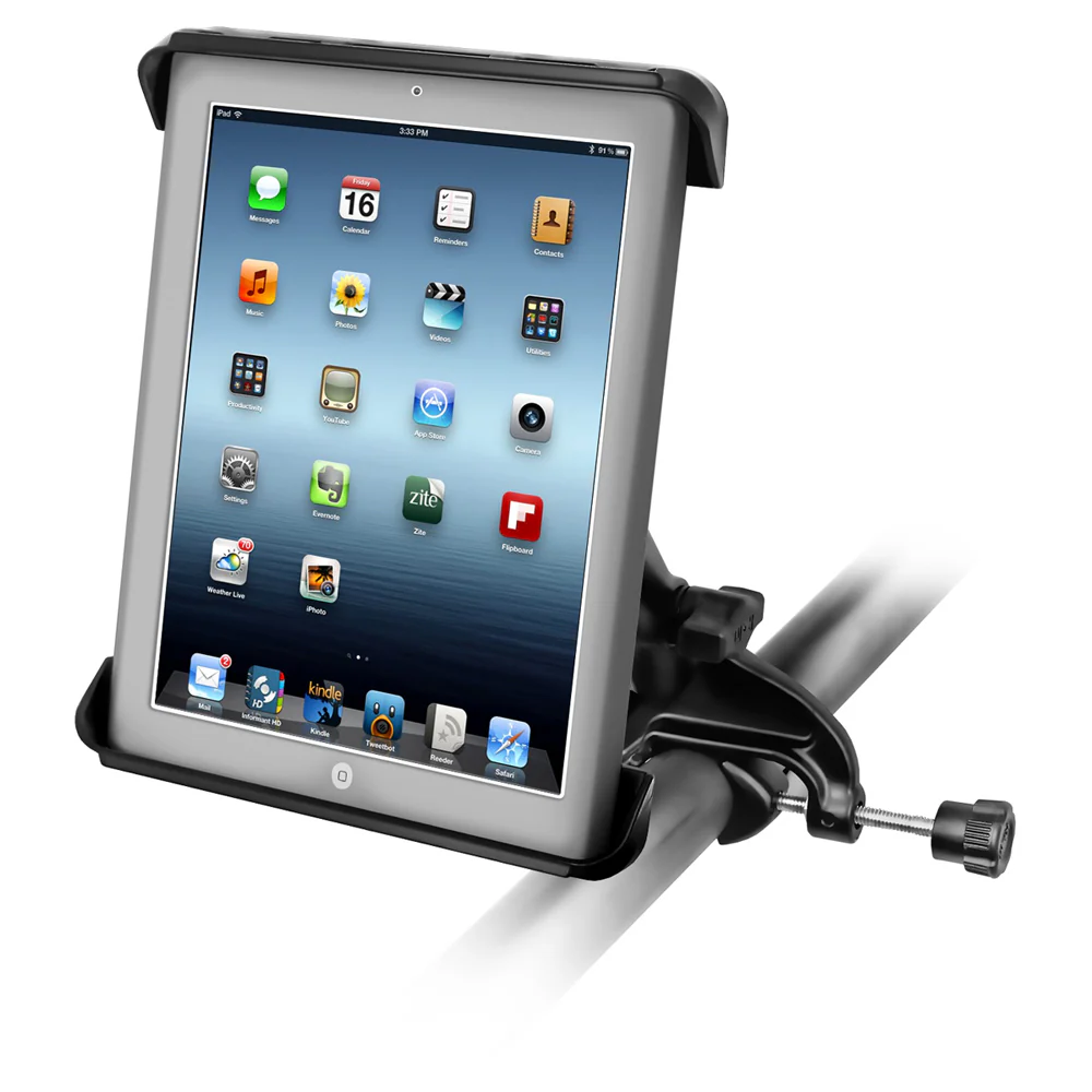 RAM Mount Tab-Tite iPad / HP Cradle Yoke Clamp Mount [RAM-B-121-TAB3U] - Fashionser
