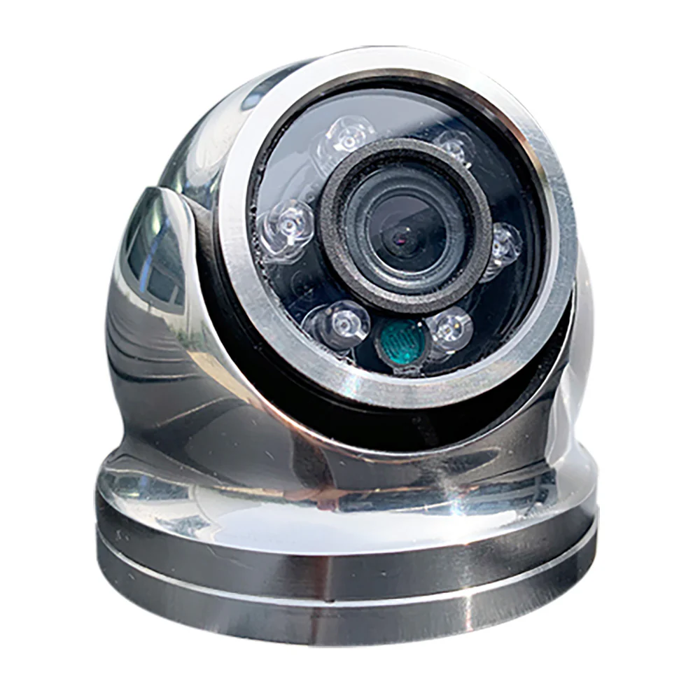 Iris Hi-Resolution Analog Mini Dome Camera - 316 Stainless Steel - CVBS - TVI [IRIS-S060-18] - Fashionser