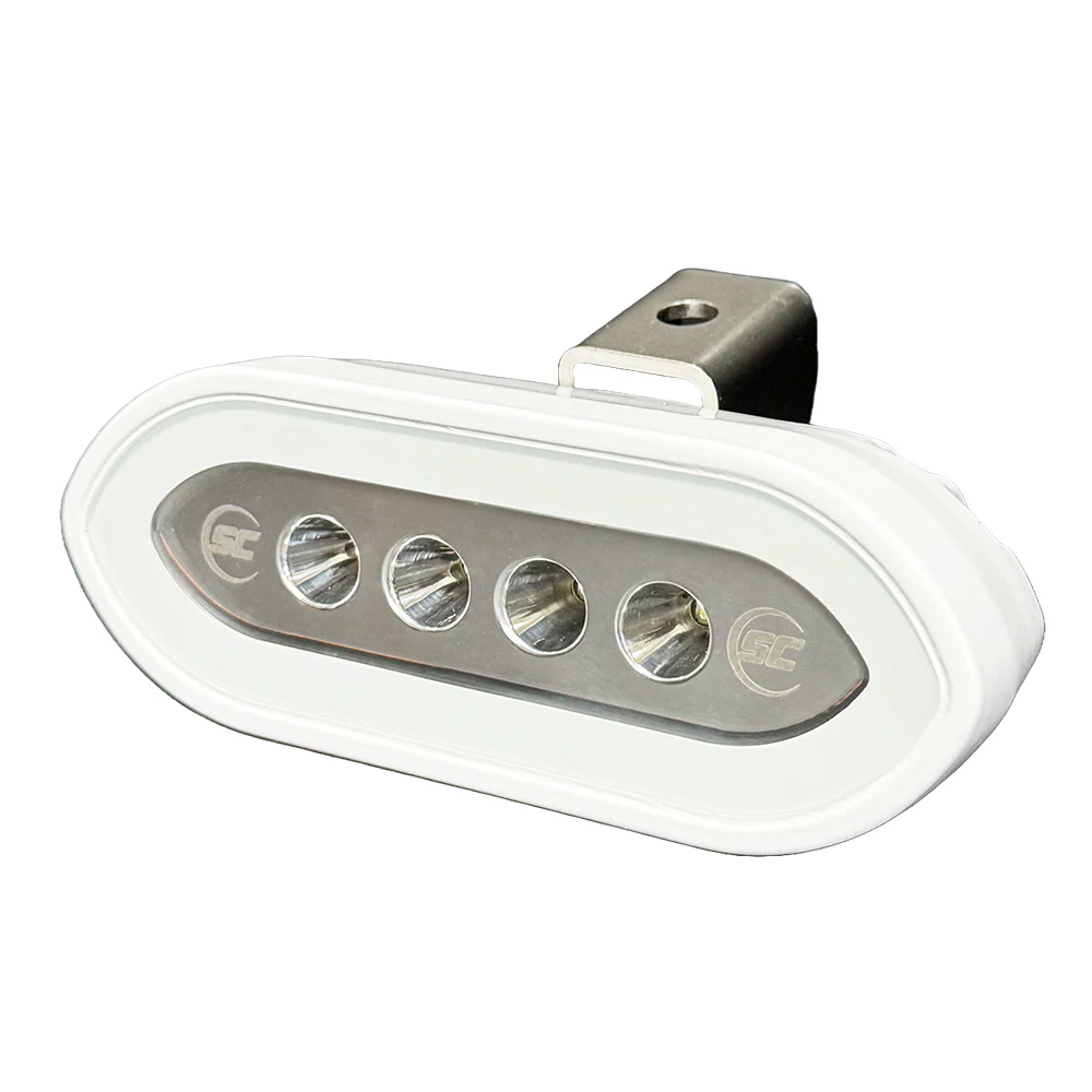 Shadow-Caster Bracket Mount Spreader Light - White Housing - White [SCM-SLB4X-GW-WH] - Fashionser