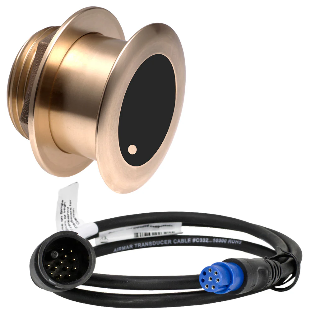 Airmar B175L Bronze 12 Degree Thru-Hull 1kW f/Garmin w/8-Pin Connector [B175C-12-L-8G] - Fashionser
