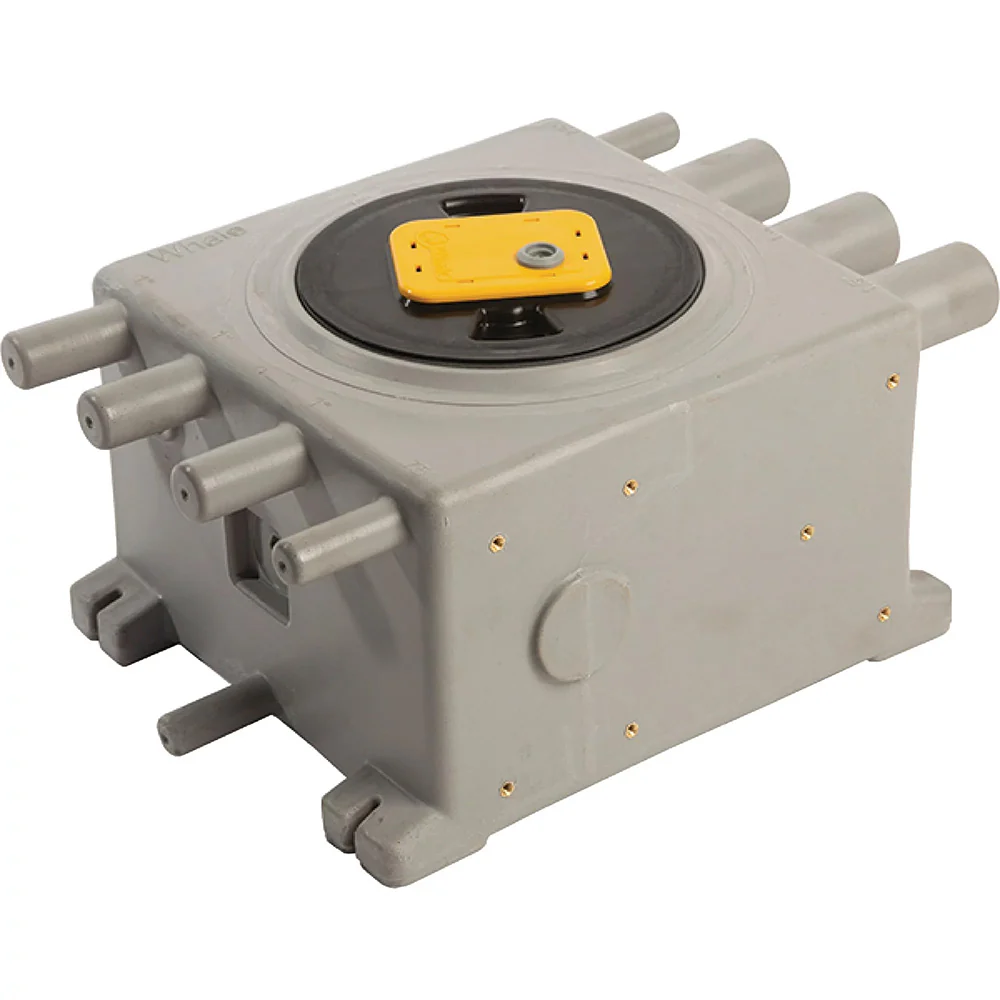 Whale Grey Waste Tank - 8 Liter - 2.1 Gallons - 1 Sensor [GT0810B] - Fashionser