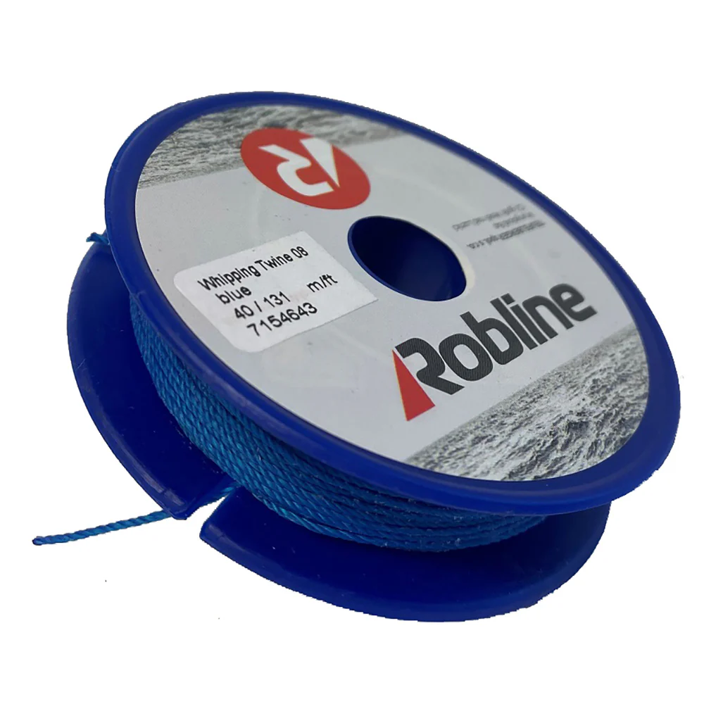 Robline Waxed Whipping Twine - 0.8mm x 40M - Blue [TYN-08BLUSP] - Fashionser