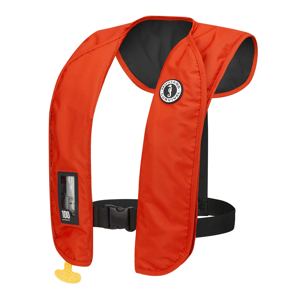 Mustang MIT 100 Inflatable PFD - Orange/Black [MD2018T1-33-0] - Fashionser