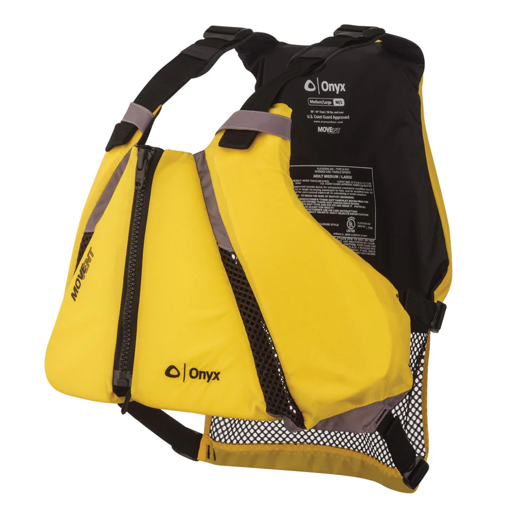 Onyx MoveVent Curve Paddle Sports Life Vest - XL/2XL [122000-300-060-14] - Fashionser