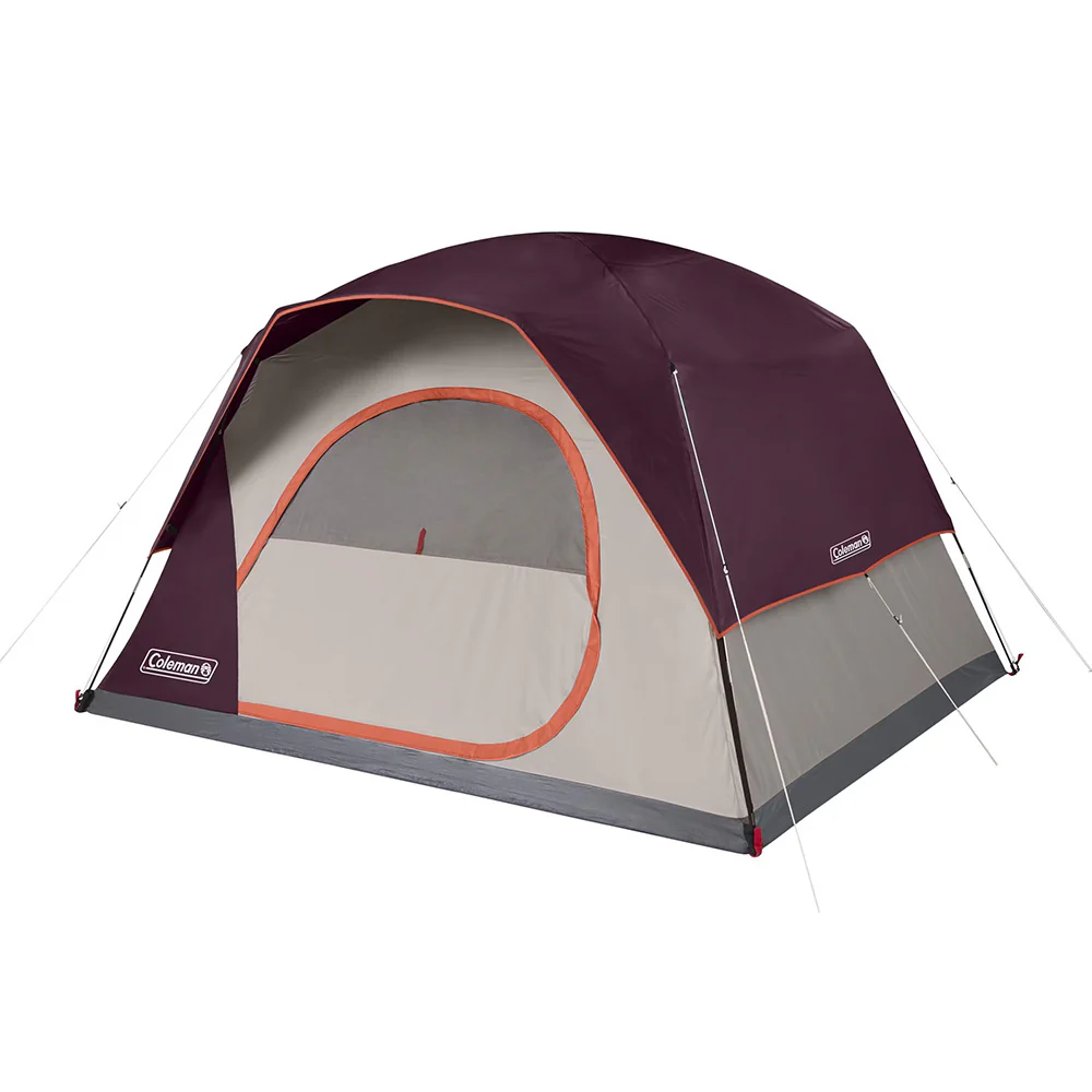 Coleman 6-Person Skydome Camping Tent - Blackberry [2207024] - Fashionser