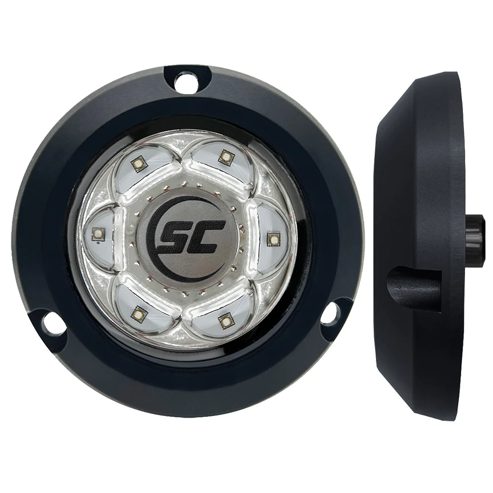 Shadow-Caster SC2 Series Polymer Composite Surface Mount Underwater Light - Great White [SC2-GW-CSM] - Fashionser