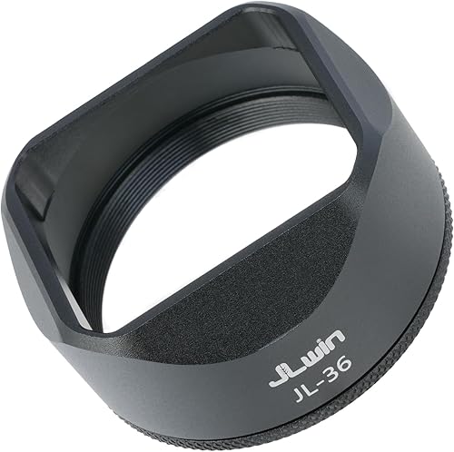 FOTGA Paraluce quadrato in metallo per fotocamera Fujifilm Fuji X100VI, X100V, X100F, X100, X100S, X100T e X70, colore argento JL-36S - Fashionser