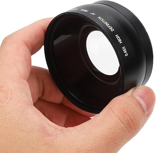 Obiettivo Macro Grandangolare Avanzato da 58 Mm 0,45X, Adatto a Tutti gli Obiettivi della Fotocamera da 58 Mm, Ingrandisci lo Scenario, Evidenzia i Dettagli del Prodotto - Fashionser