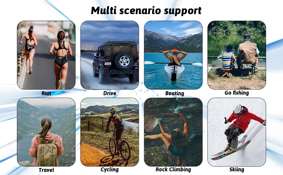 occhiali per fotocamera sportiva