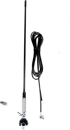 Antenna CB PNI S60 con farfalla, supporto, cavo e spina PL - Fashionser