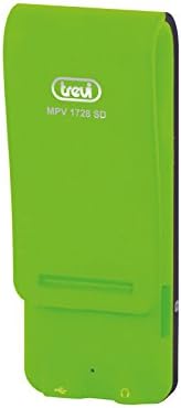 Trevi MPV 1728 SD Lettore Mp3 con Micro SD Card Inclusa, Movie Player, Batteria Ricaricabile, Clip per Uso Sportivo, Nero - Fashionser