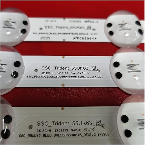 HASGTFM 3pcs. /quantità PORTATO Bar Adatto for LG 55UK6450 55UK6360PSF 55UK6360 55UK6470PLC 5 5UK6200PUE 5. 5UK6300 SSC_TRIDEND_55UK63_S SVL550AS48AT5. - Fashionser