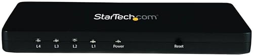 StarTech.com Sdoppiatore Splitter Video HDMI 4k @ 30hz 1 ingresso 4 uscite 1x4 porte di uscita con custodia in alluminio - Fashionser