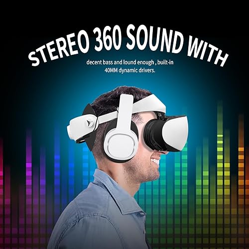 Globular Cluster PH2 - Cuffie stereo VR per PS VR 2, design a clip, facili da installare e rimuovere, sembrano ordinate con il router via cavo, più comode degli auricolari in-ear, 75 mm x 90 mm, - Fashionser