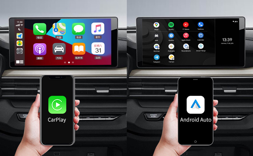 Collega automaticamente a Carplay & Android auto