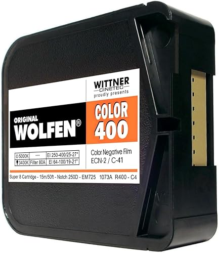 original WOLFEN Color 400 SUPER 8 ISO 250-400 - Fashionser