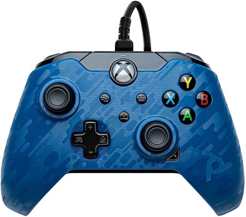 PDP Controller con Cavo Xbox Series X│S, Blu (Revenant Blue) - Fashionser