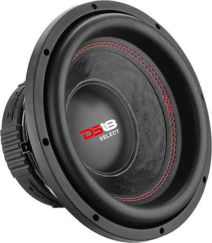 DS18 SLC10S Select, 10 cm, con bobina vocale 440 W, Subwoofer Set di 1 ' - Fashionser