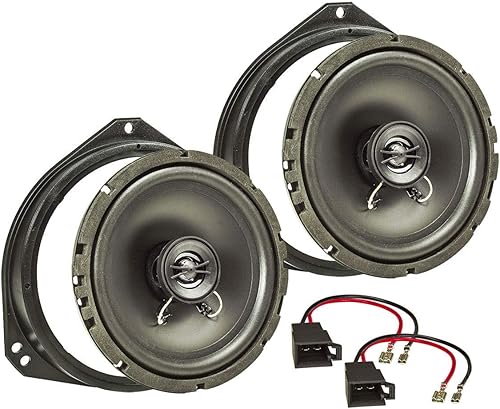4039-000 Kit di installazione per altoparlanti compatibile con Opel Corsa B C Tigra Vivaro Renault Traffic 165mm sistema coassiale TA16.5-Pro - Fashionser