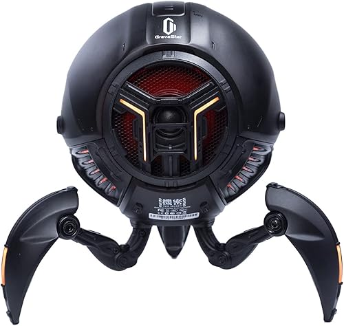 Gravastar MARS Pro | Speaker Bluetooth | Cassa Robot | Altoparlante Senza Fili Portatile | 15h | 20W (Cassa Special Edition, War Damaged Yellow) - Fashionser