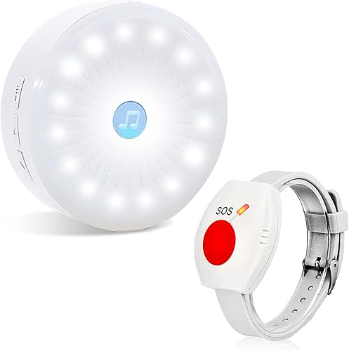 ChunHee Pulsante di chiamata di emergenza per anziani/allarme per anziani 45 m distanza di ricezione per anziani/disabili/donne incinte - Fashionser