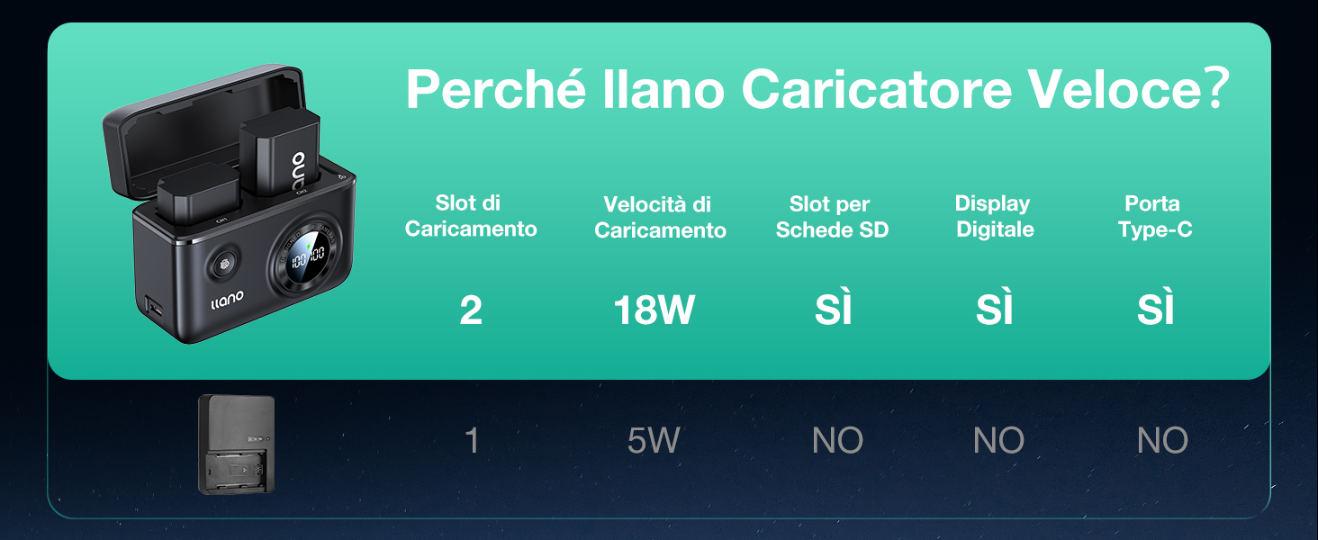 Batteria ricaricabile per Panasonic Lumix DC-S9 DC-G9 IIDC-S5 batteria batteria con caricabatteria