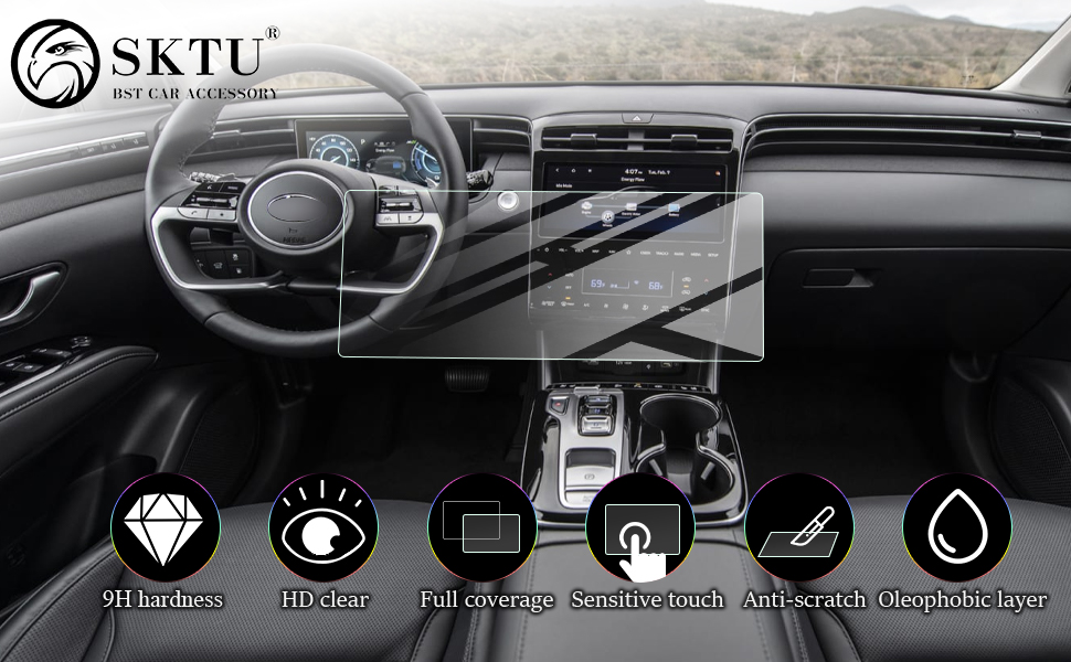 pellicola display auto Hyundai Tucson NX4