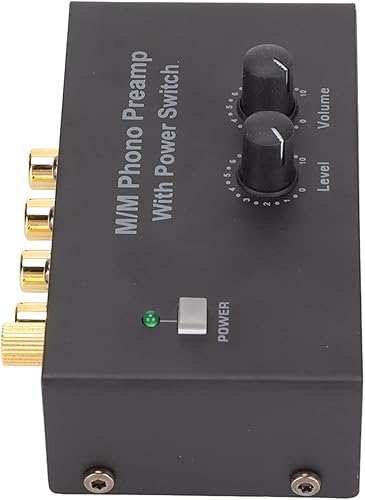 Preamplificatore Phono Dual Gain Preamplificatore Phono Giradischi PP500 Stereo Altoparlante Professionale - Fashionser