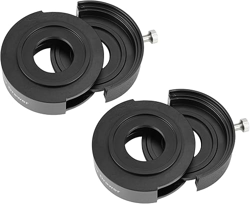 SV226 M42-M48 Telescopio Cassetto Filtro, Ruota Portafiltri Include due Portafiltri da 2' Compatibile con Filtri da 1,25' e 2', per La Fotografia del Cielo Profondo Telescopi Accessori (2 Pz) - Fashionser