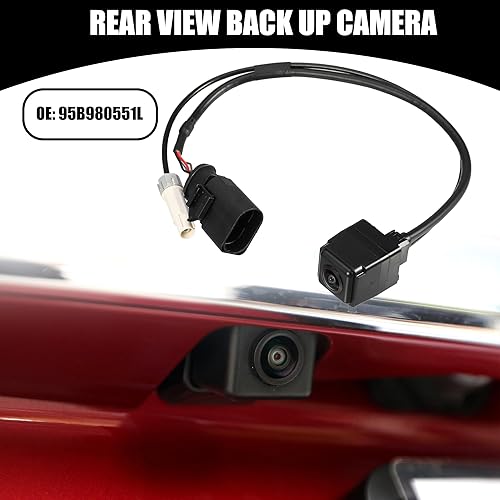 A ABSOPRO Posteriore Visualizza Indietro Sopra Fotocamera No.95B980551L - per Porsche Macan - 1pz - Fashionser