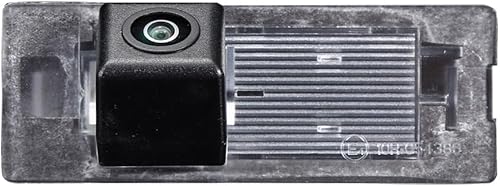 HD Telecamera Posteriore Visione Notturna,Portatarga Videocamera Licenza Macchina fotografica di sostegno di retrovisione HD per Fiat Panda Type 169 312 319 OEM 71734797 71771501 - Fashionser