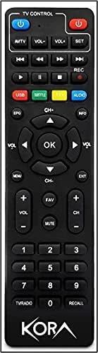 Decoder Digitale Terrestre IRRADIO KORA DTR-3341 che supporta lo standard DVB-T2 HEVC H.265, Funzione Media Player, Audio/Video/Foto, 1080p – Compatibile con TV Smart - Fashionser