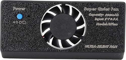 Ventola di Raffreddamento della Fotocamera, Silenzioso per Radiatore Efficiente, 3 Modalità di Funzionamento, per Fotocamere A7M3 A7R4 A7RIII A7III A9II A6300 A6400 A6600 - Fashionser