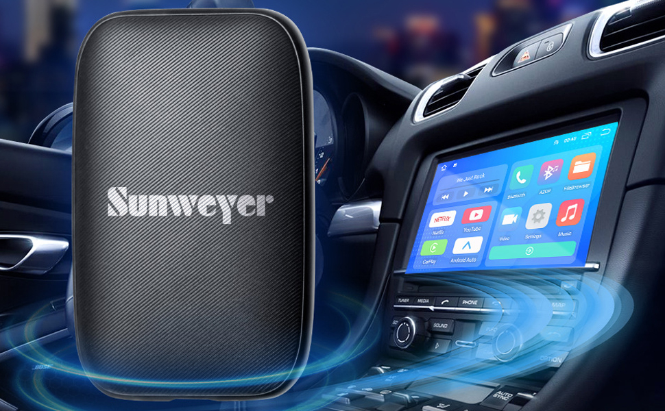 wireless carplay &android auto adapter