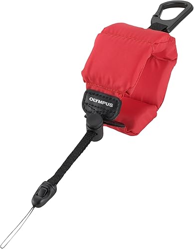 Olympus - Cinghia da polso galleggiante per serie Tough - Rosso - Fashionser